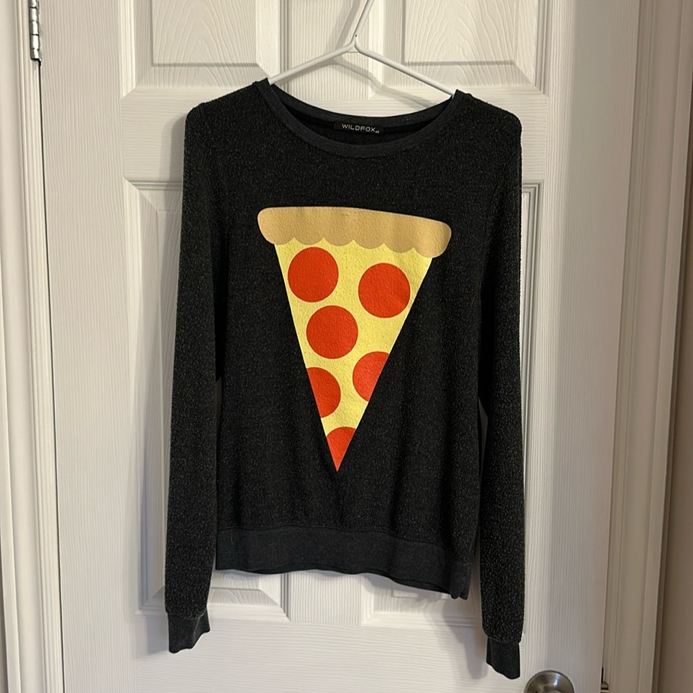 Wildfox Pizza Sweater